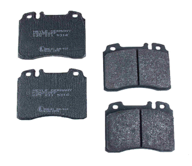 Performance Products® - Mercedes® Front Brake Pads, 1990-1995 (124/129/202)