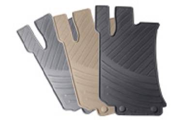 GENUINE MERCEDES - Mercedes® OEM Floor Mats, All-Season, 4-Piece,Gray, 2006-2012 (251)