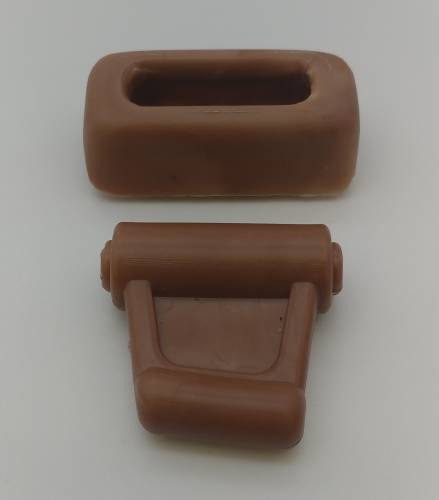 Performance Products - Mercedes® Sun Visor Clip Set, Tobacco, 1972-1989 (R107)