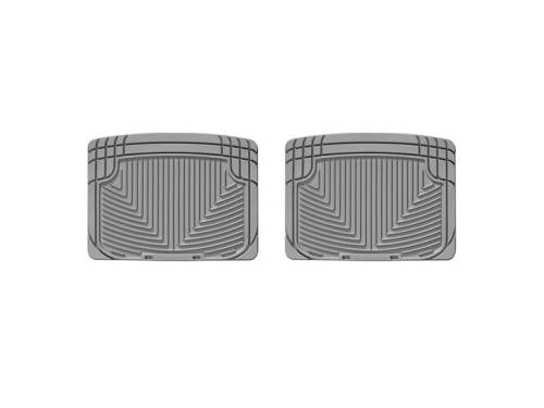 Performance Products® - Mercedes® WeatherTech® Floor Mats, Rear, Gray, 1983-2013