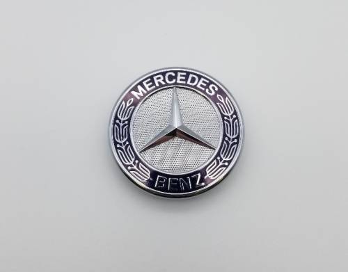 GENUINE MERCEDES - Mercedes® Hood Badge Emblem Only, 1972-2020