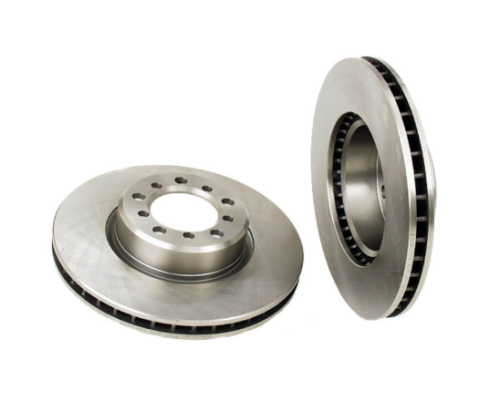 Performance Products® - Mercedes® Brake Rotor, Front Drilled and Vented, 300 X 28 mm, 1986-1991 (126)