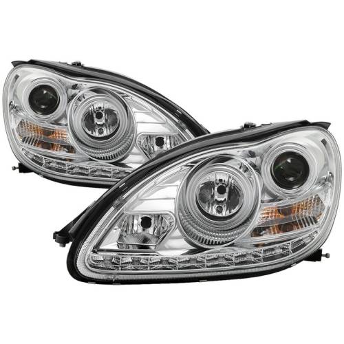 Performance Products® - Mercedes® Projector Headlight Assembly Set, Xenon/HID, 2000-2006 (220)