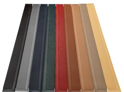 Performance Products® - Mercedes® Rubber Door Sill Cover Set, 1972-1989 (107)