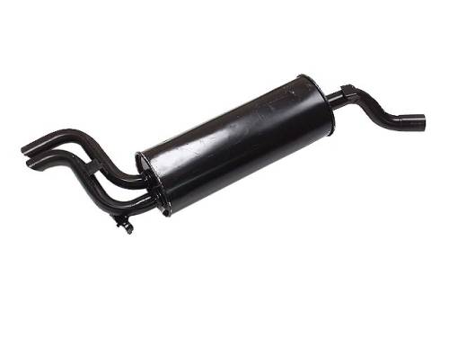 Performance Products® - Mercedes® Engine Exhaust Muffler, Rear, 1981-1985 (126)