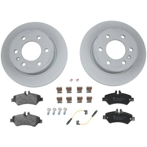 Performance Products® - Mercedes® Brake Pad and Rotor Kit, Rear, Sprinter 2500, 2010-2018