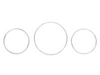 Performance Products® - Mercedes® Gauge Rings, Chrome, 1998-2005 (163)