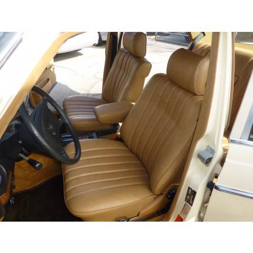 Performance Products® - Mercedes® Front Seat Cover Kit With Back Panel Skins, Leather, 1977-1985 (123)