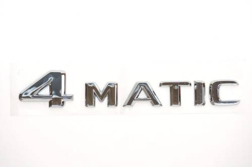 GENUINE MERCEDES - Mercedes® OEM "4Matic" Emblem, 1998-2019