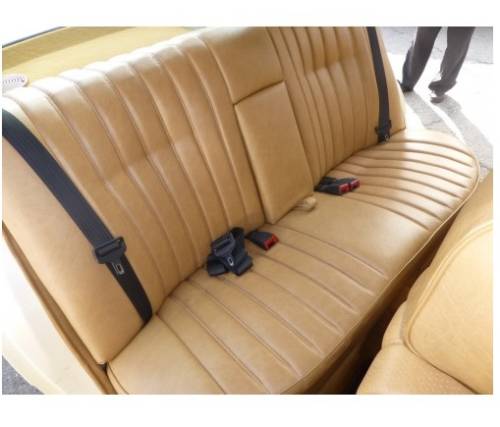 Performance Products® - Mercedes® Rear Seat Covers, Leather, Coupe/Sedan, 1977-1985 (123)