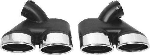 Performance Products® - Mercedes® Exhaust Tips,Chrome,Dual Oval, 2005-2009 (211)