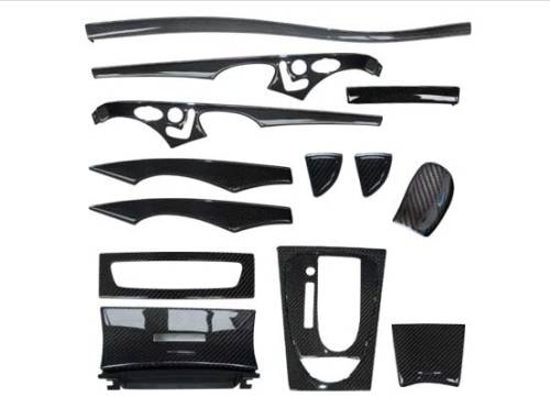 Performance Products® - Mercedes® Carbon Fiber Interior Upgrade Kit, Black, 2003-2009 (211)