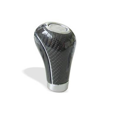 Performance Products® - Mercedes® Shift Knob, Black Carbon Fiber, With Keyless-Go, 2006-2012