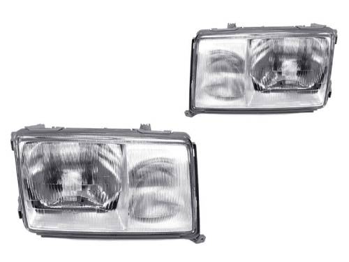 Performance Products® - Mercedes® Headlight Set, European, Right/Left,1986-1993 (124)