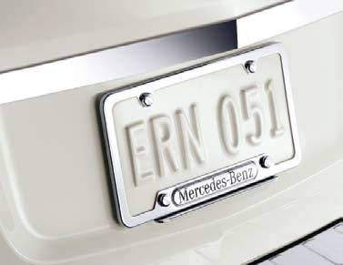 GENUINE MERCEDES - Mercedes® OEM Chrome Trunk Lid Handle, Rear, 2007-2014