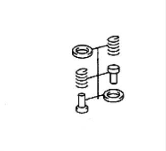 Performance Products® - Mercedes® Diesel Fuel Pump Valve Repair Kit, 1968-1985 (123/126)