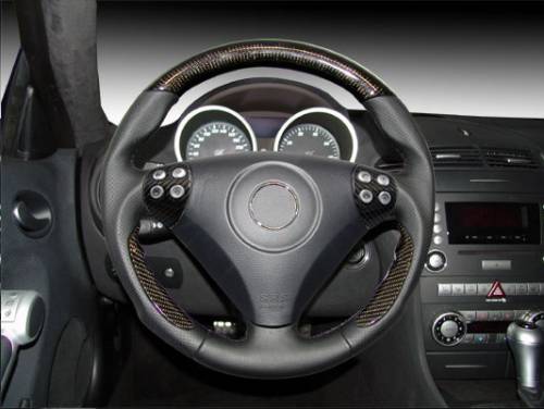 Performance Products® - Mercedes® Steering Wheel, Silver Carbon Fiber, 2005-2011 (171)