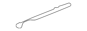 GENUINE MERCEDES - Mercedes® Hood Insulatin Pad, 1996-2002 (210/211)