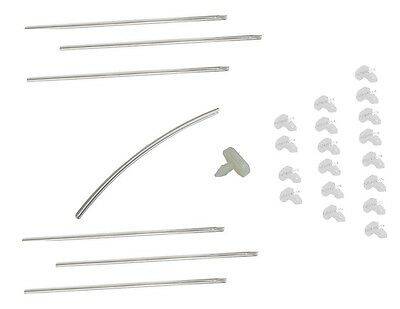 Performance Products® - Mercedes® Grille Molding Kit, 7 Pieces, 1977-1985 (123)