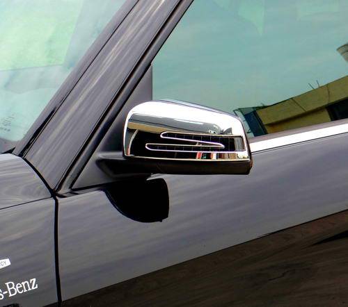 Performance Products® - Mercedes® Mirror Cover Set, Chrome, GLK, 2012-2015 (204)