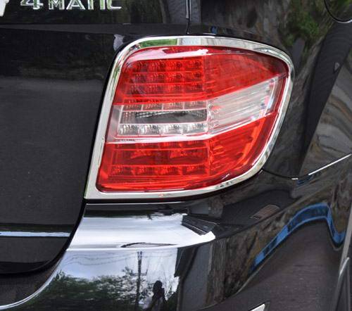 Performance Products® - Mercedes® Tail Light Rings, Chrome, ML, 2008-2011 (164)