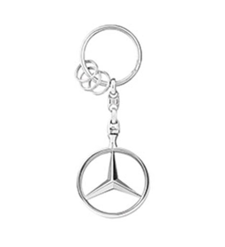 GENUINE MERCEDES - Mercedes® Silver-tone Key Ring