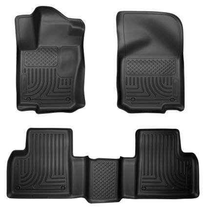 Performance Products® - Mercedes® Husky WeatherBeater Floor Liners, Front & Back Seat, 2012-2019 (166)