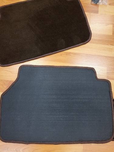 GENUINE MERCEDES - Mercedes® OEM Floor Mats, 4-Piece, Brown, 1988-1993 (124)