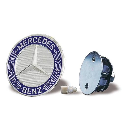 Performance Products® - Mercedes® Stand-Up to Flat Hood Badge Emblem Replacement, 1983-2013