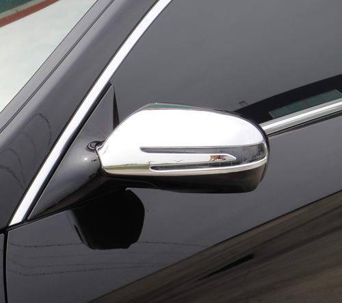Performance Products® - Mercedes® Chrome Mirror Cover Pair, 2-Door Only, 2009-2013 (207)