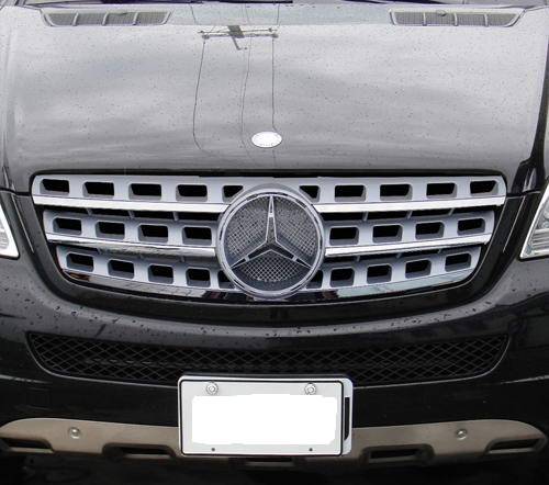 Performance Products® - Mercedes® ML Grille, Chrome & Silver, 2006-2008 (164)