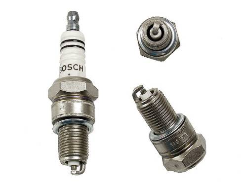 BOSCH - Mercedes® Bosch Nickel with Copper-Core Spark Plug, For Engines With Long (3/4") Reach, WR7DC+/7900, 1955-1980