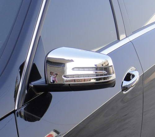 Performance Products® - Mercedes® Chrome Mirror Cover Pair, 2-Door Only, 2010-2013 (207)