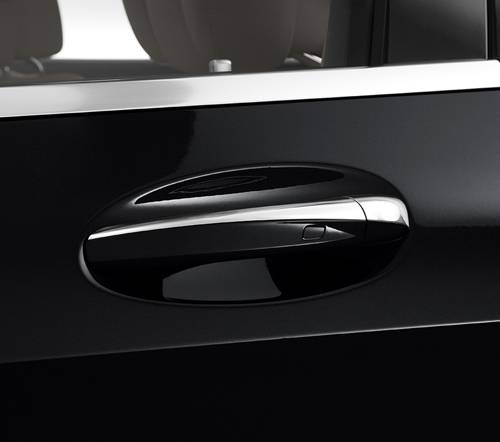 Performance Products® - Mercedes® Door Handle Top Edge Covers, Chrome, Coupe, 2017-2023 (238)