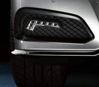 Performance Products® - Mercedes® Fog Light Trim Rings, Black, 2010-2011 (212)