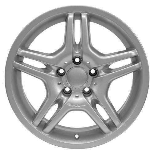 Performance Products® - Mercedes® AMG Replica Wheel, 17 X 7.5, Silver, 1994-2007