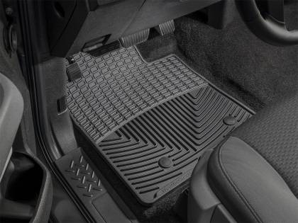 Performance Products® - Mercedes® Black WeatherTech® Front Rubber Floor Mats, 2008-2020 (204/207)