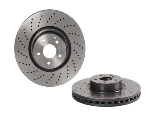 Performance Products® - Mercedes® Brake Rotor, Front, 2003-2006 (215/220)