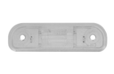 GENUINE MERCEDES - Mercedes® License Plate Light Lens, 1984-1991 (126)