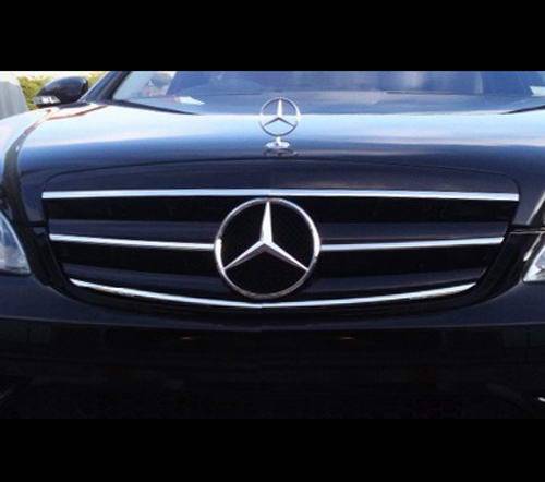 Performance Products® - Mercedes® Grille, CL Style, Black And Chrome, 2007-2009 (221)