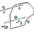 GENUINE MERCEDES - Mercedes® Door Molding, Right Rear, 1973-1980 (116)