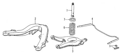 GENUINE MERCEDES - Mercedes® Torsion Bar Bushing Kit, 1984-1991