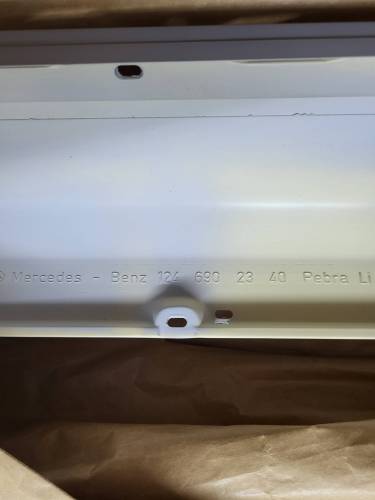 GENUINE MERCEDES - Mercedes® Rocker Panel Molding, Left, Sedan, 1986-1995 (124)