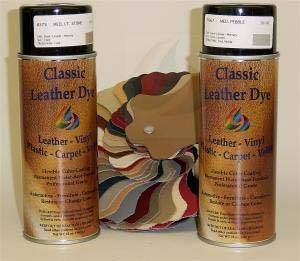 Performance Products® - Mercedes® Interior Color Leather Dye Spray, 12oz Aerosol, BROWN, 1968-1972