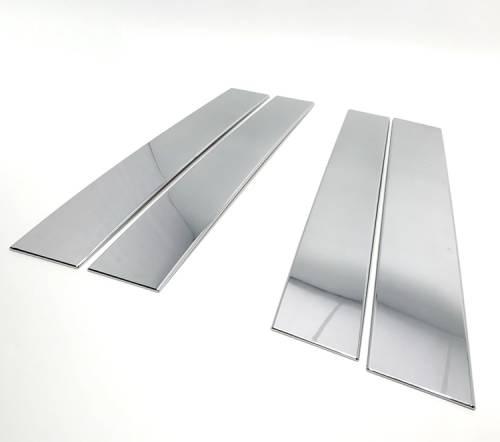 Performance Products® - Mercedes® Door Pillar Post Covers, Chrome, Sedan, 2015-2021 (205)