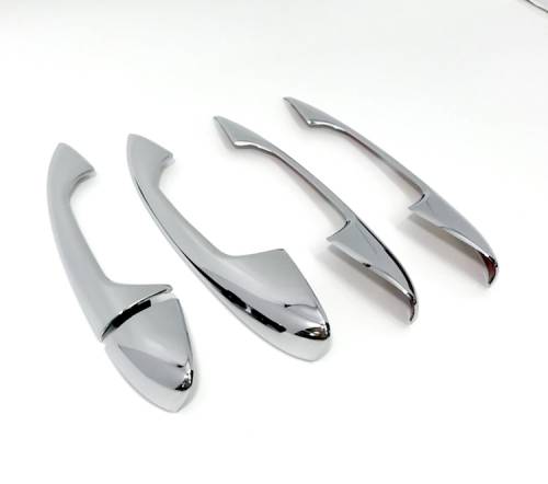 Performance Products® - Mercedes® Top Edge Door Handle Covers, Chrome, A-Class  2019-2022 (177)