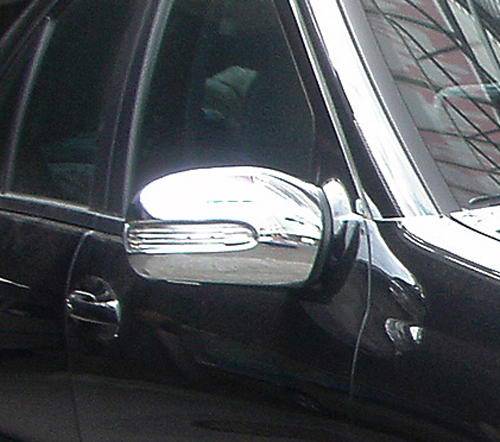 Performance Products® - Mercedes® Mirror Covers, Chrome, Wagon, 2002-2005 (203)