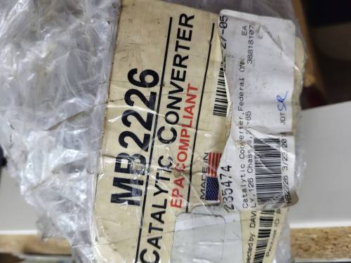 Performance Products® - Mercedes® Engine Catalytic Converter,Federal ONLY, 1981-1985 (126)