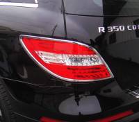 Performance Products® - Mercedes® Tail Light Ring Set, Chrome, 2011-2012 (251)