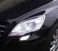Performance Products® - Mercedes® Headlight Ring Set, Chrome, 2011-2012 (251)